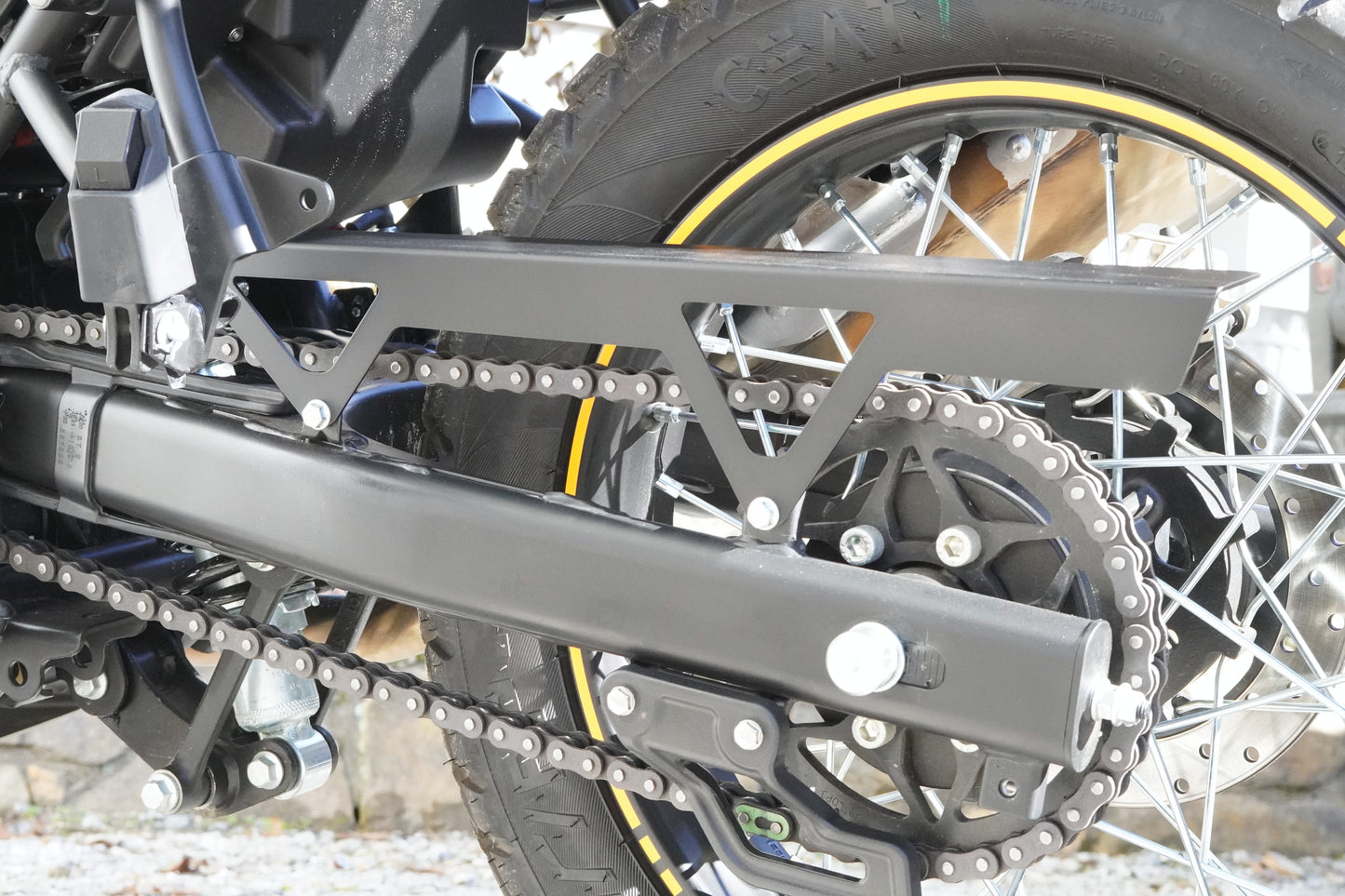 Aluminum Chain Guard - Royal Enfield Scram + Himalayan 411