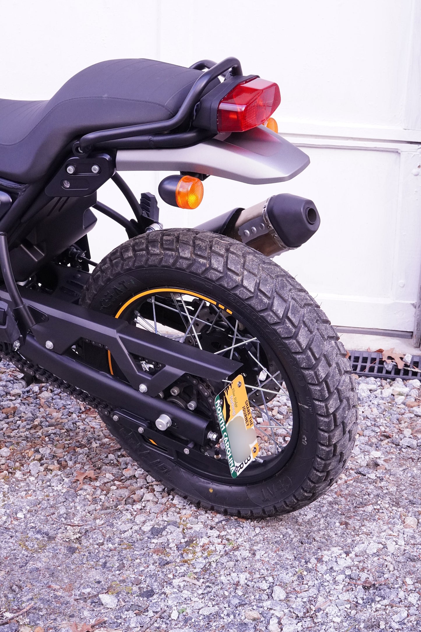 90 Degree Plate Bracket - Royal Enfield Scram 411