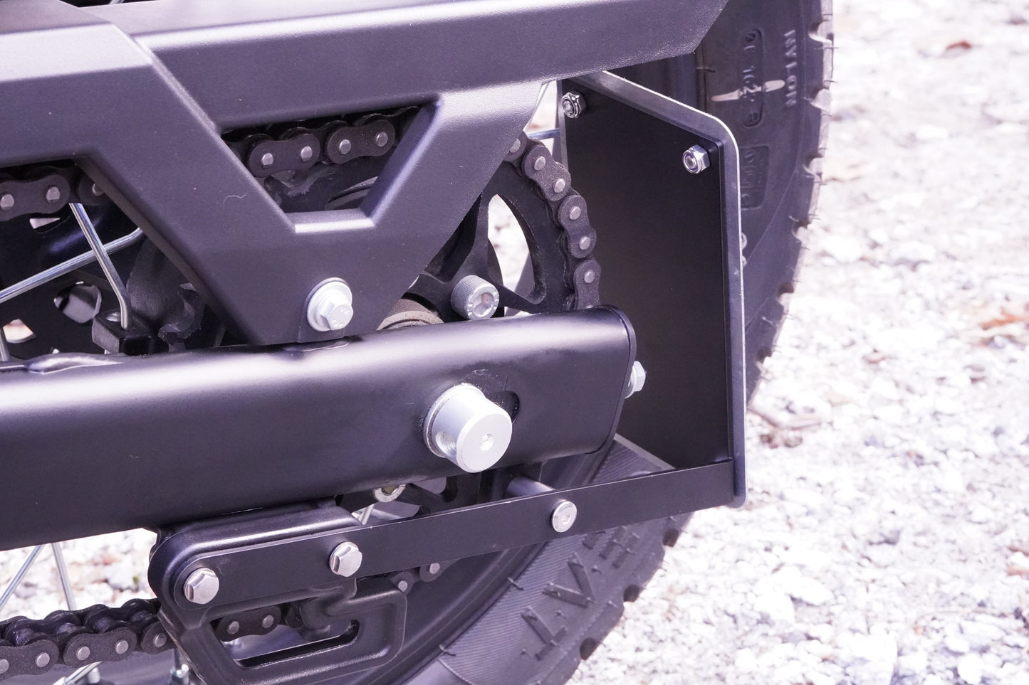 90 Degree Plate Bracket - Royal Enfield Scram 411