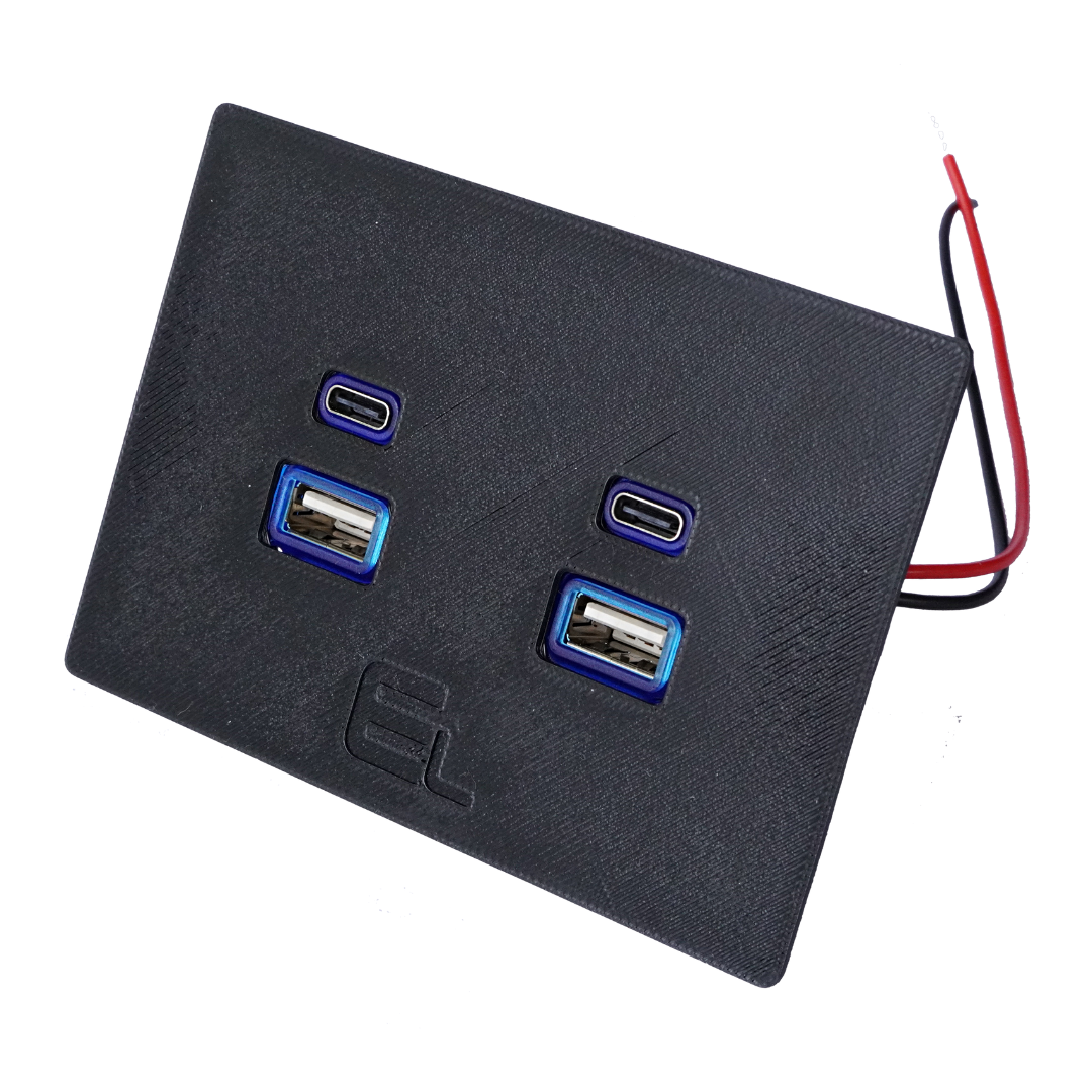 Rear Ash Tray USB Conversion - Isuzu Trooper (1st Gen, 1981-1991)