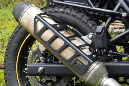 Exhaust Heat Shield - Royal Enfield Himalayan + Scram 411