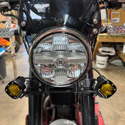 Fog Light Mounting Bracket - Royal Enfield Super Meteor, Meteor, Shotgun, Interceptor, Continental 650Fog Light Mounting Bracket - Royal Enfield Super Meteor, Meteor, Shotgun, Interceptor, Continental 650