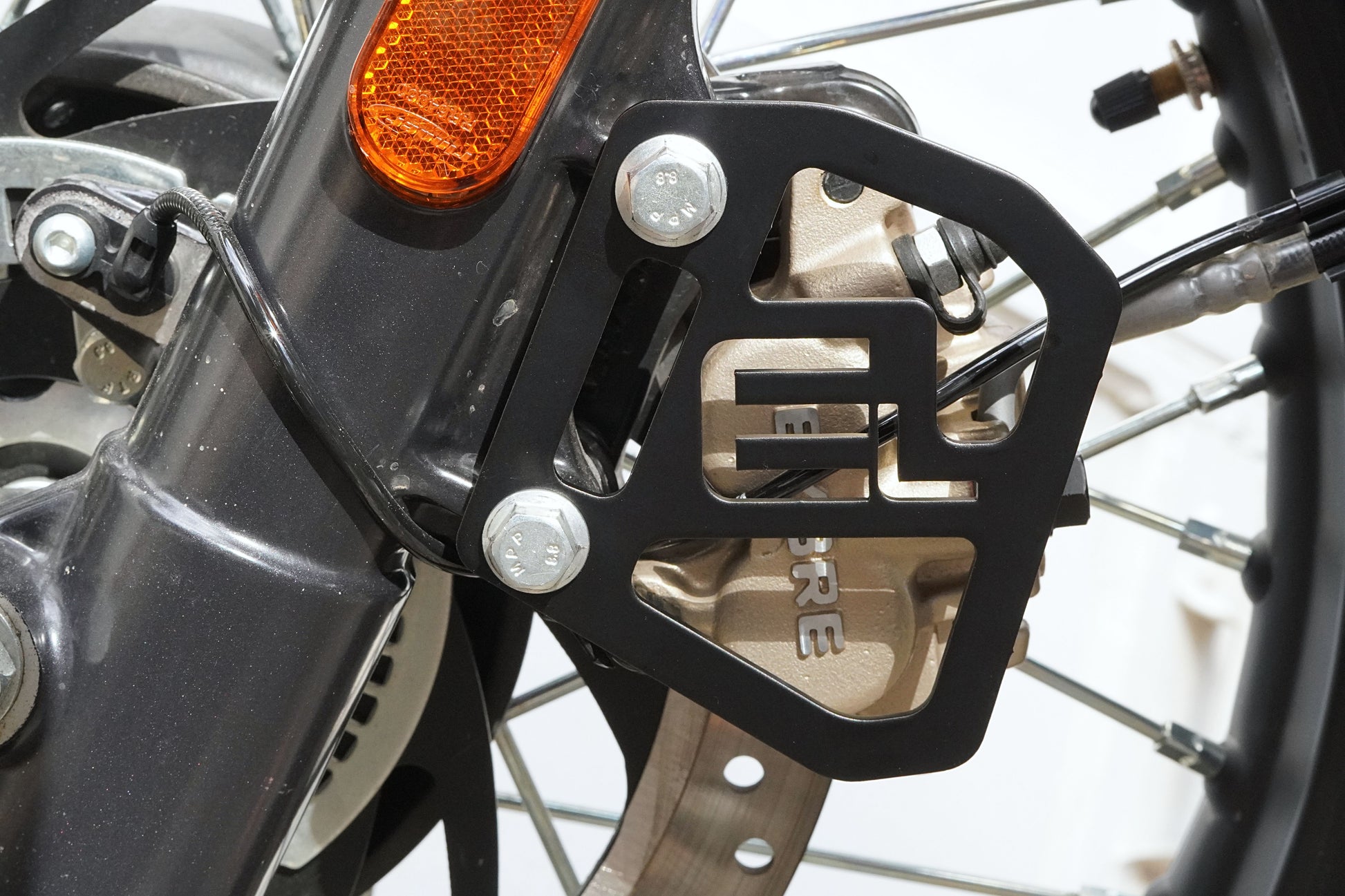 Front Brake Caliper Guard - Royal Enfield Himalayan + Scram 411