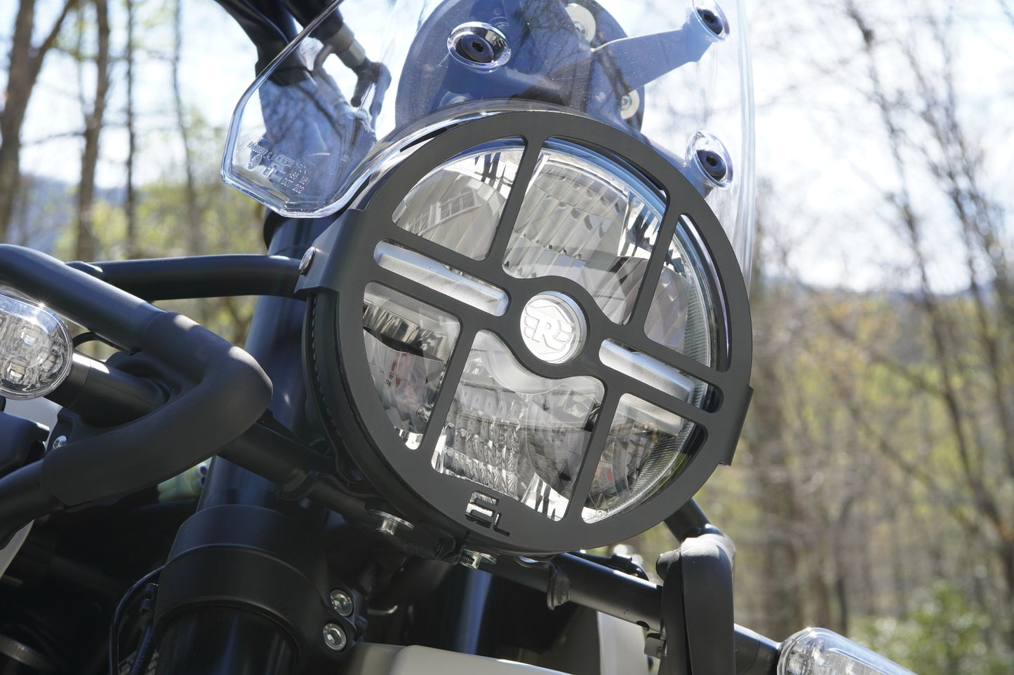 Headlight Grille Guard - Royal Enfield Guerrilla & Himalayan 450