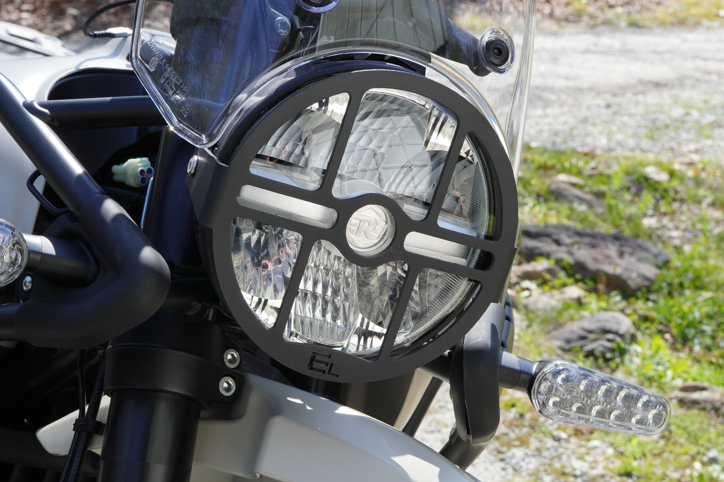 Headlight Grille Guard - Royal Enfield Guerrilla & Himalayan 450