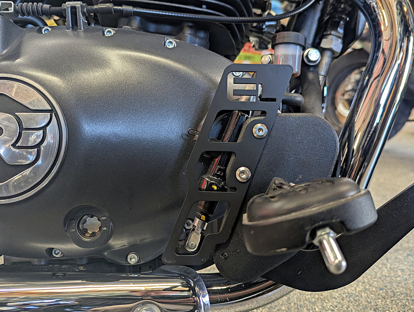 Rear Brake Master Cylinder Guard - Royal Enfield Super Meteor 650