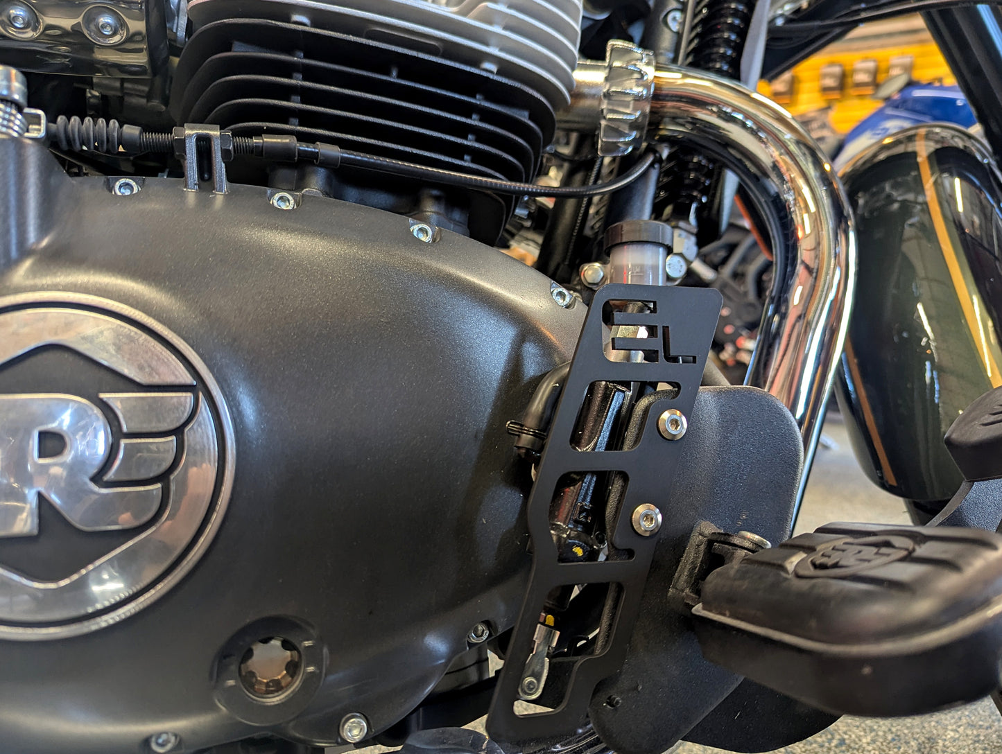 Rear Brake Master Cylinder Guard - Royal Enfield Super Meteor 650