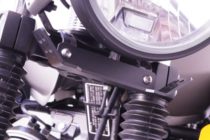 Mini Fog Light Mount - Royal Enfield Scram 411